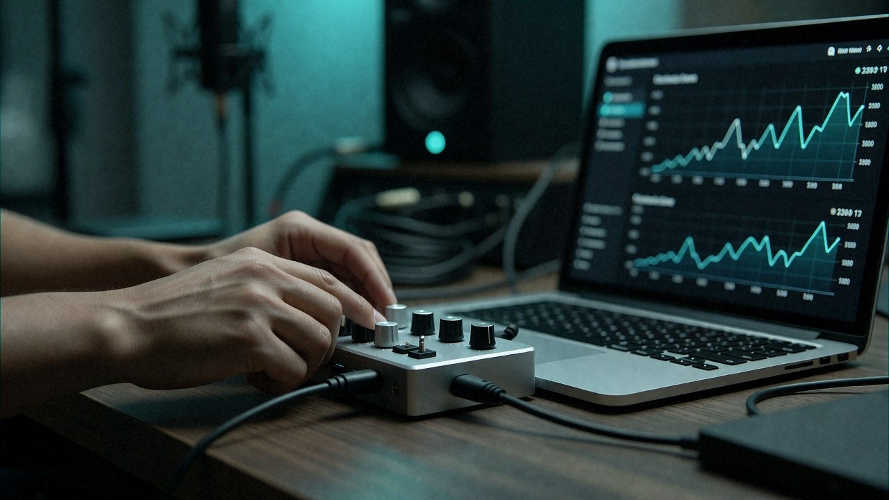 The home studio where most independent income now starts